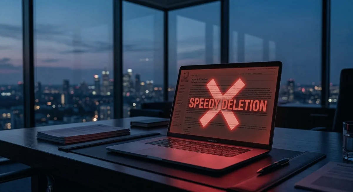 Wikipedia DIY page deleted speedy deletion