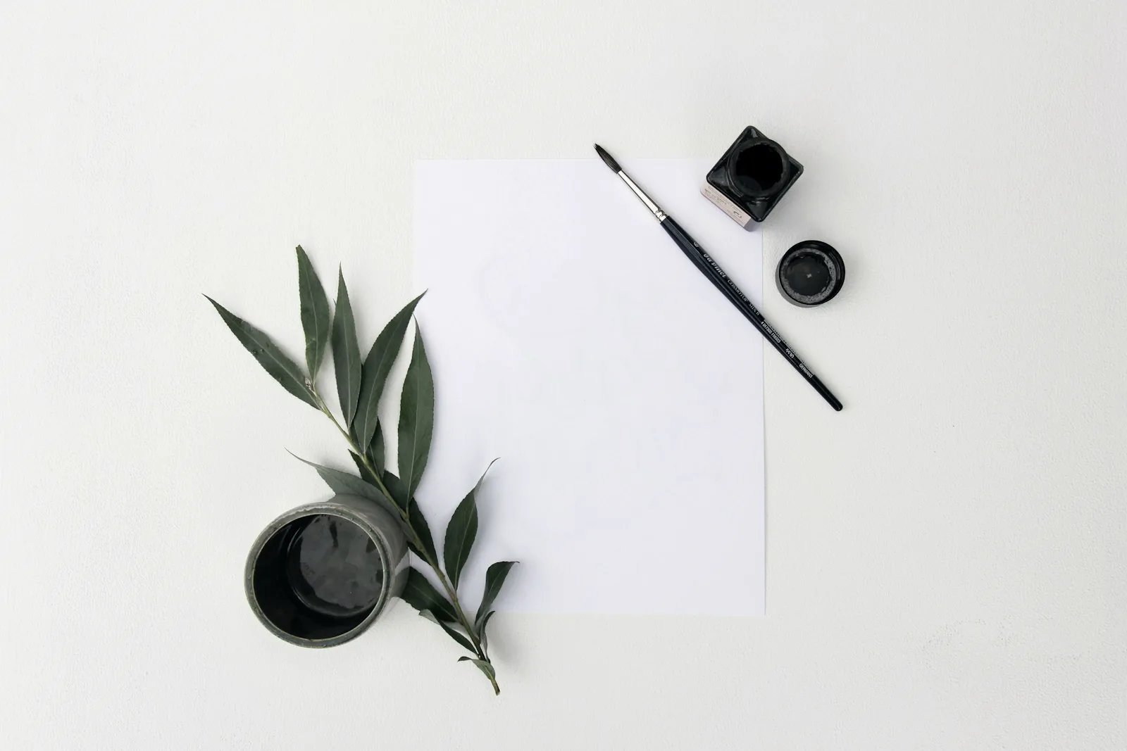 Pen and ink on paper, bespoke reputation strategy crafted by Auto Draft
